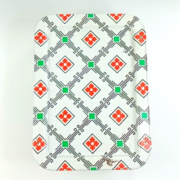 Vintage Quaker "Lavada" All Purpose Lap Tray Tables Set of 4 - Picture 6 of 15